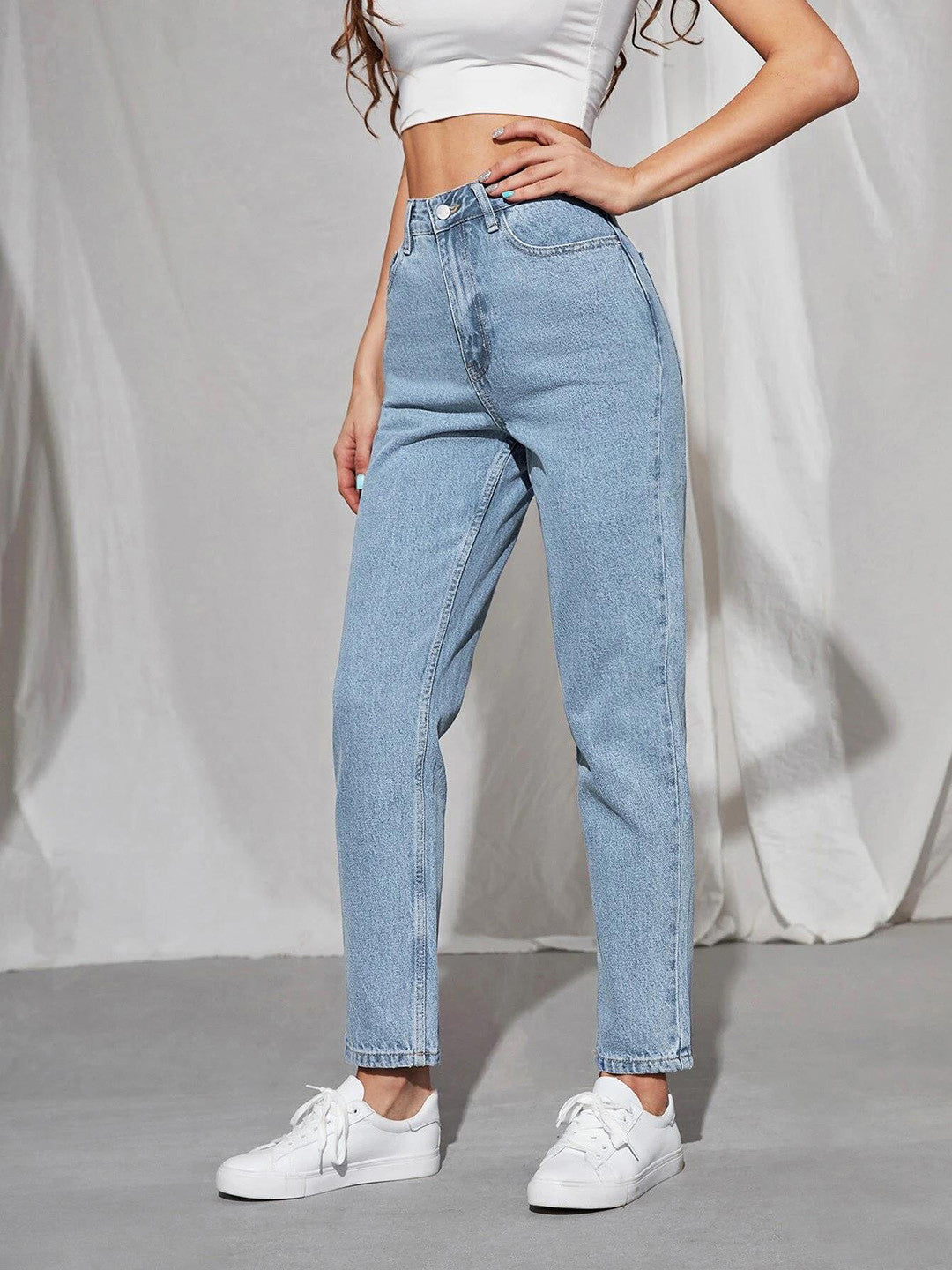 KOTTY Regular Women Light Blue Jeans 