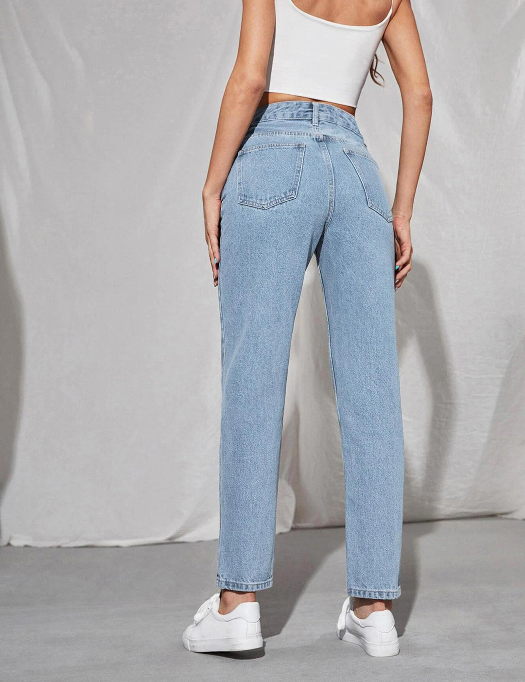 KOTTY Regular Women Light Blue Jeans 