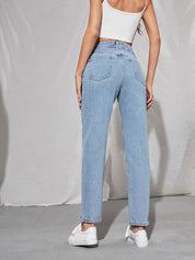 KOTTY Regular Women Light Blue Jeans 