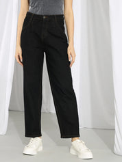 KOTTY Regular Women Black Jeans 