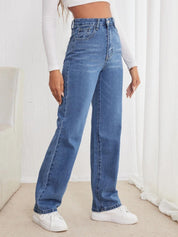 KOTTY Straight Fit Women Blue Jeans 
