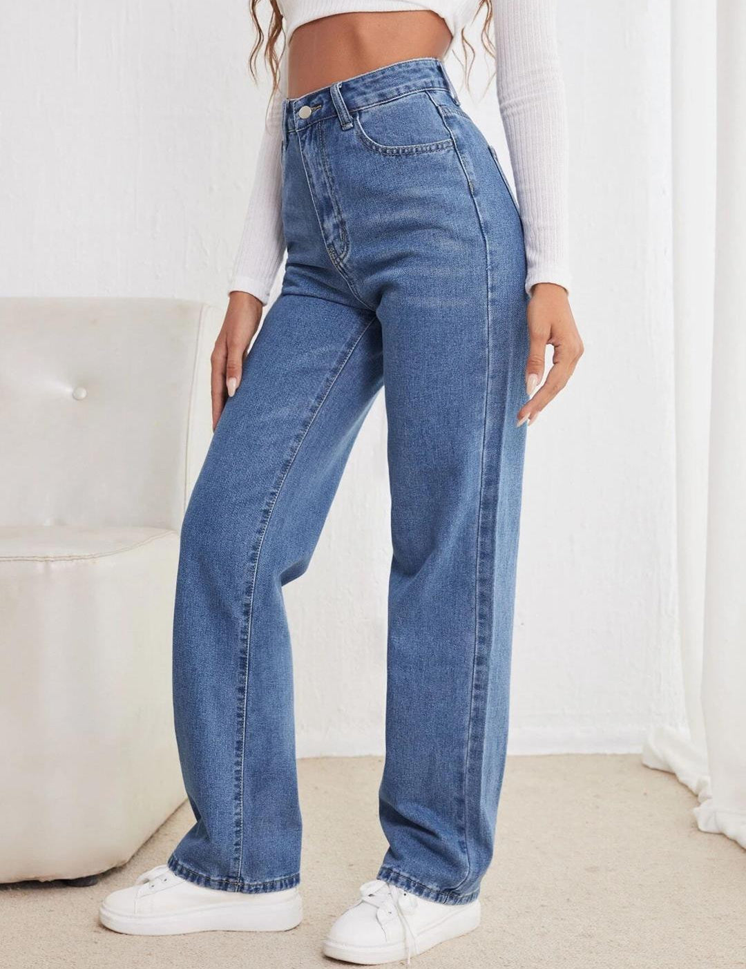 KOTTY Straight Fit Women Blue Jeans 