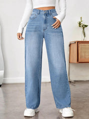 KOTTY Straight Fit Women Blue Jeans 