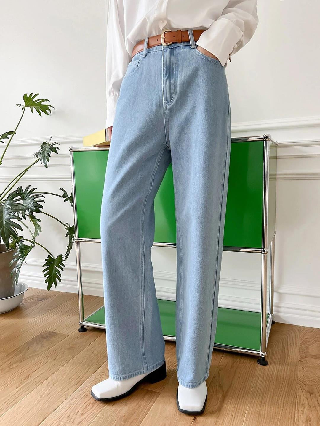 KOTTY Straight Fit Women Light Blue Jeans 