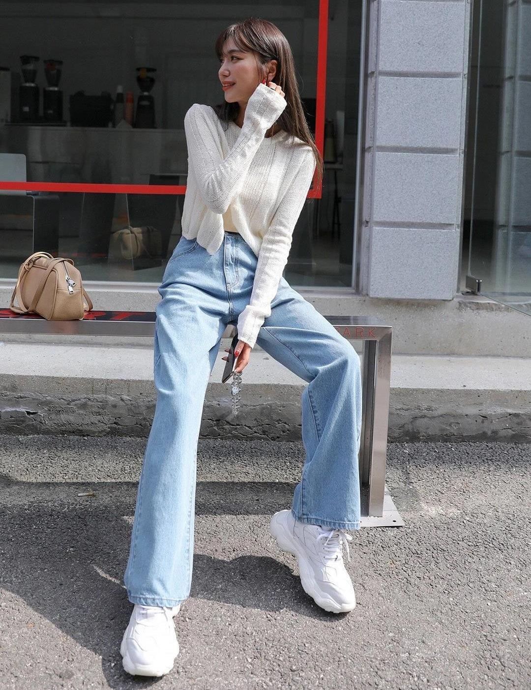 KOTTY Straight Fit Women Light Blue Jeans 