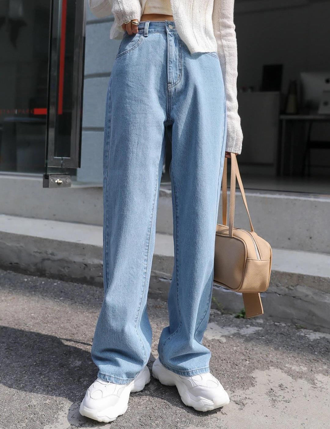 KOTTY Straight Fit Women Light Blue Jeans 