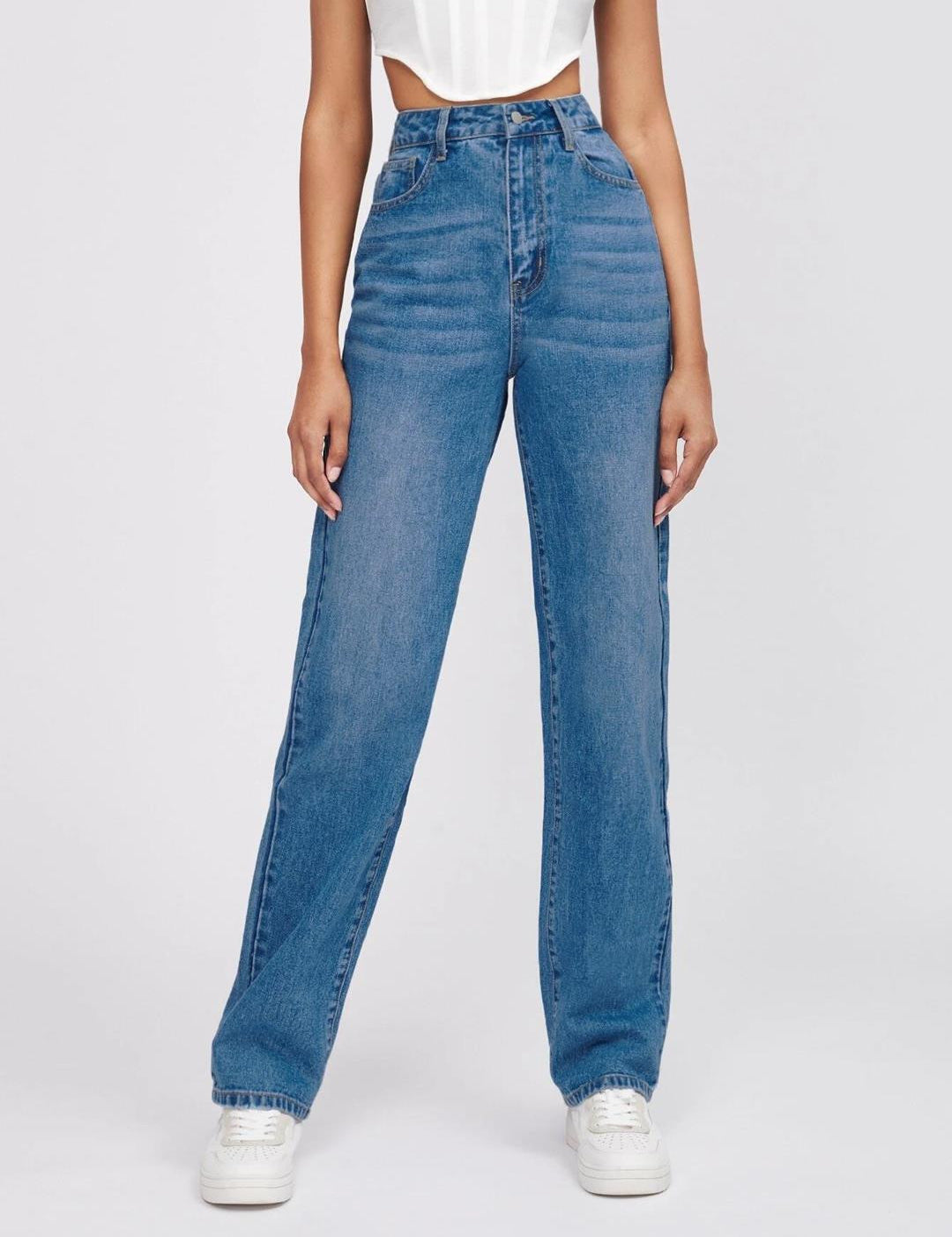 KOTTY Straight Fit Women Blue Jeans 