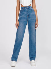 KOTTY Straight Fit Women Blue Jeans 