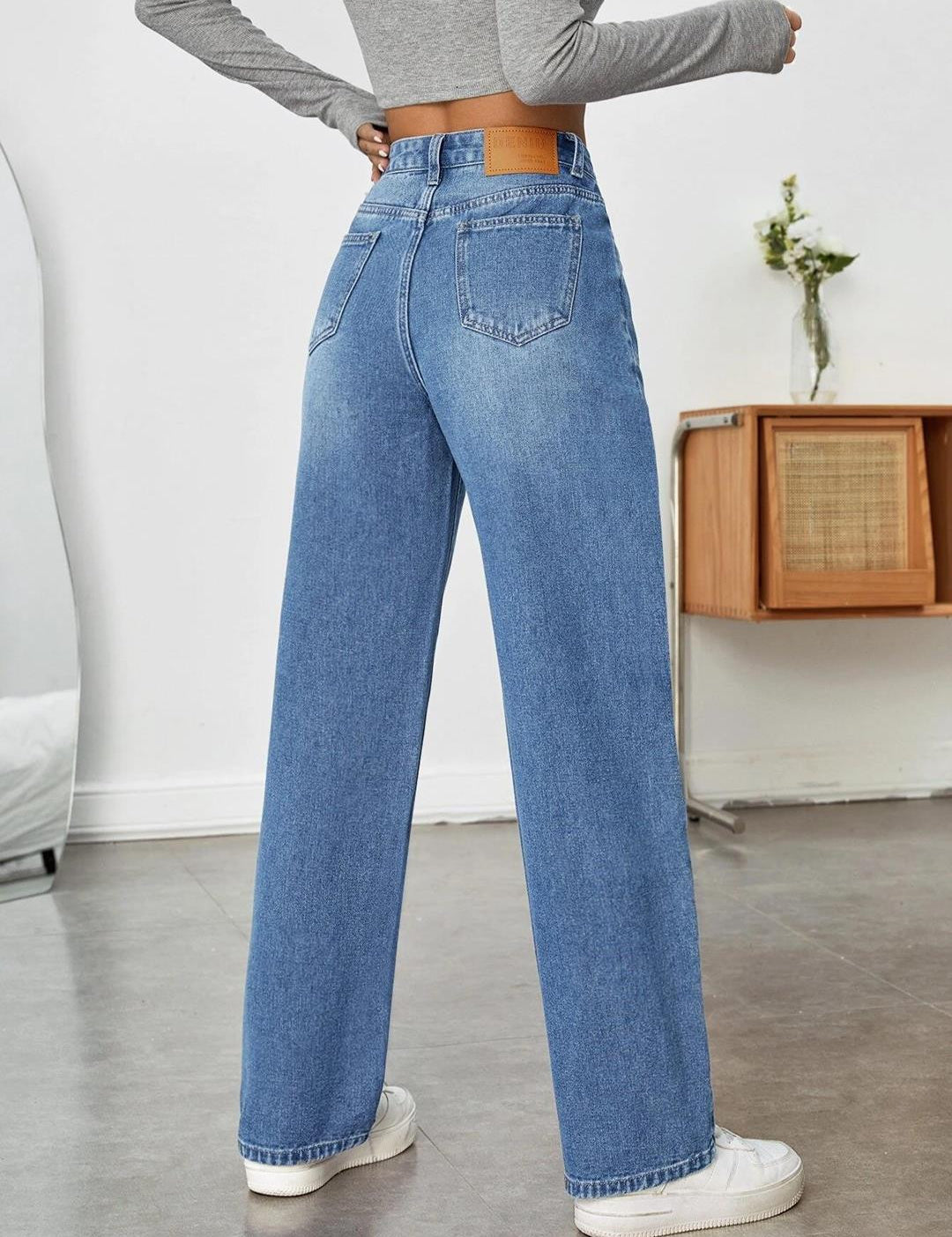 KOTTY Straight Fit Women Blue Jeans 