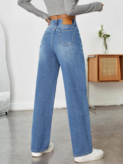 KOTTY Straight Fit Women Blue Jeans 