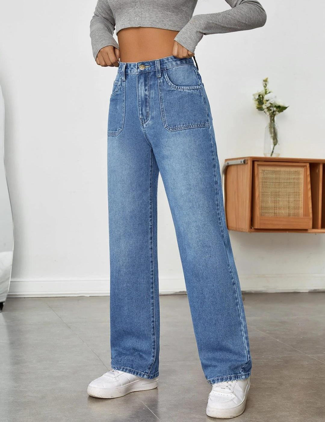 KOTTY Straight Fit Women Blue Jeans 