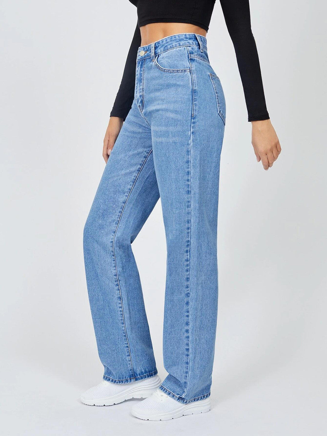 KOTTY Regular Women Light Blue Jeans 