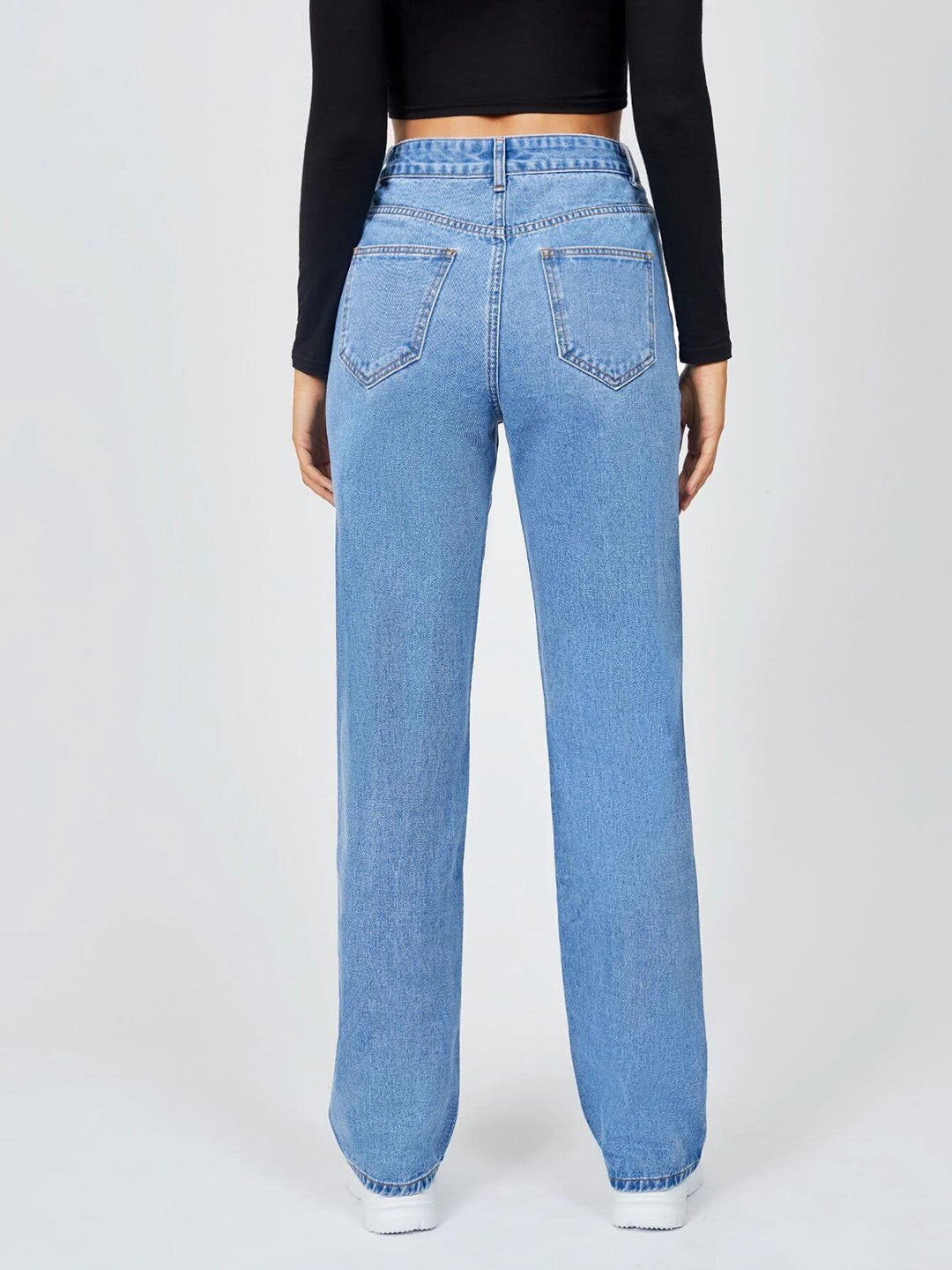 KOTTY Regular Women Light Blue Jeans 