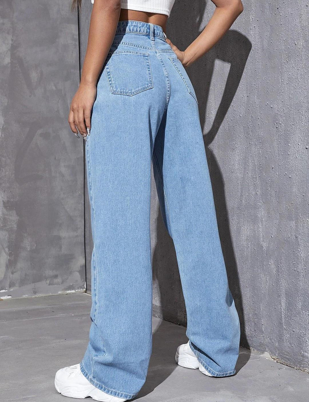 KOTTY Straight Fit Women Light Blue Jeans 