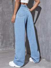 KOTTY Straight Fit Women Light Blue Jeans 