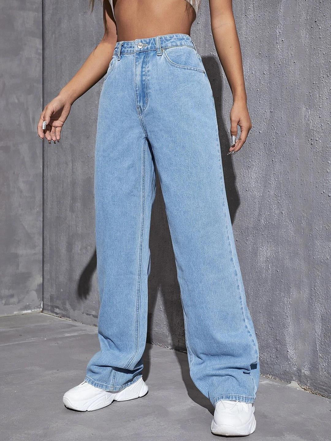 KOTTY Straight Fit Women Light Blue Jeans 