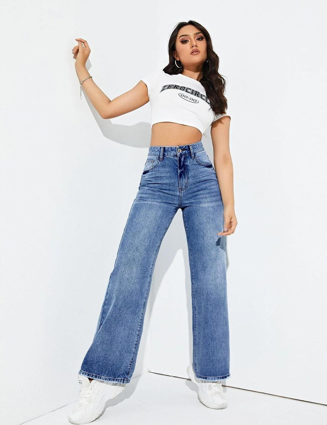 KOTTY Straight Fit Women Blue Jeans 