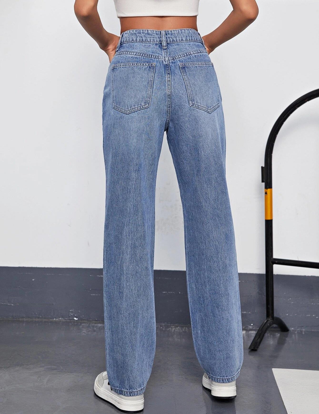 KOTTY Straight Fit Women Light Blue Jeans 