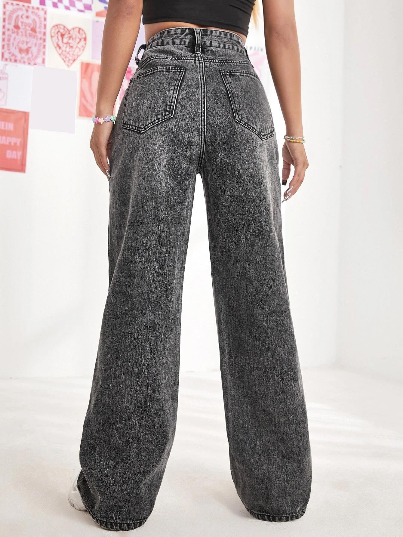 KOTTY Straight Fit Women Grey Jeans 