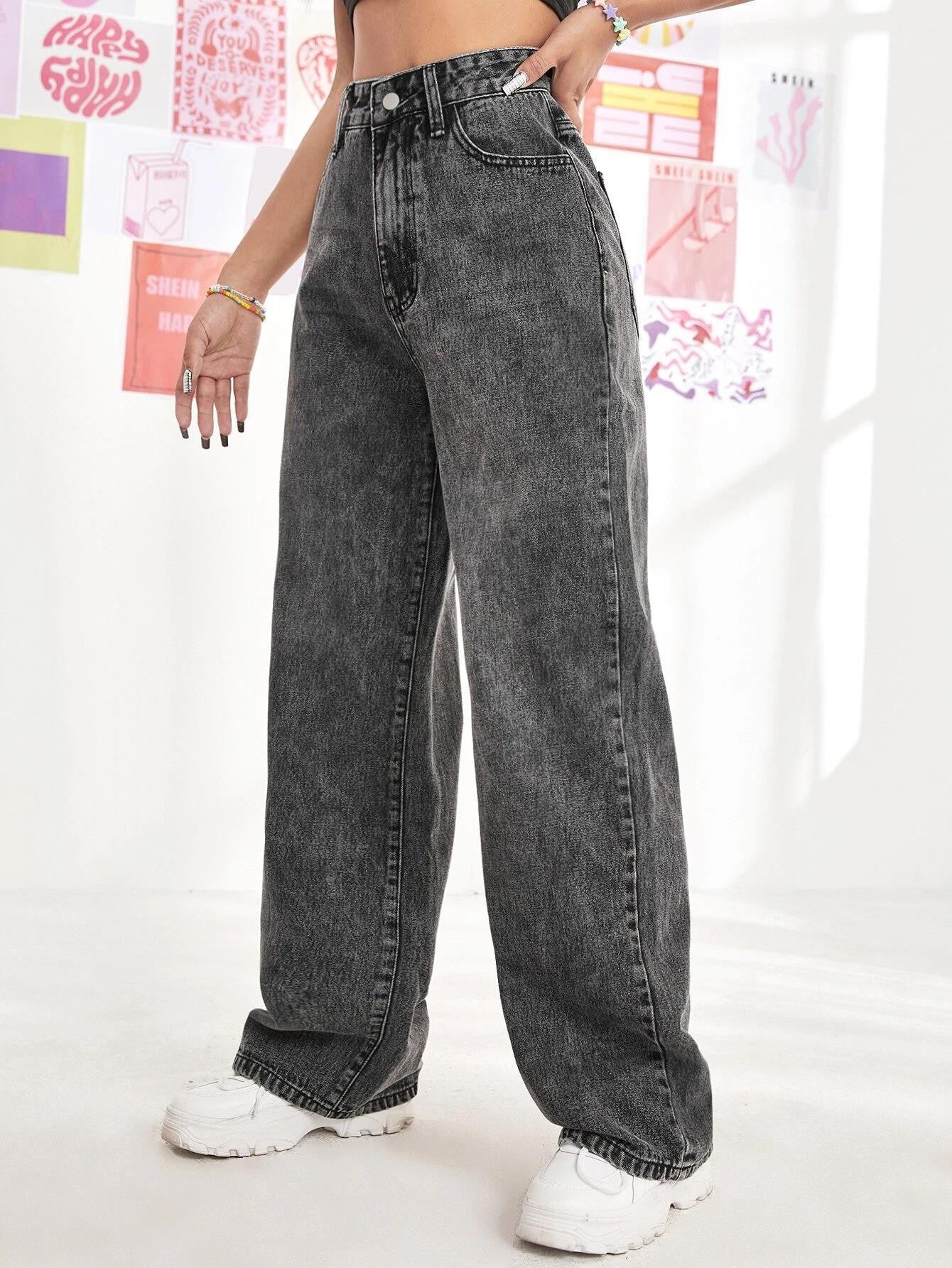 KOTTY Straight Fit Women Grey Jeans 