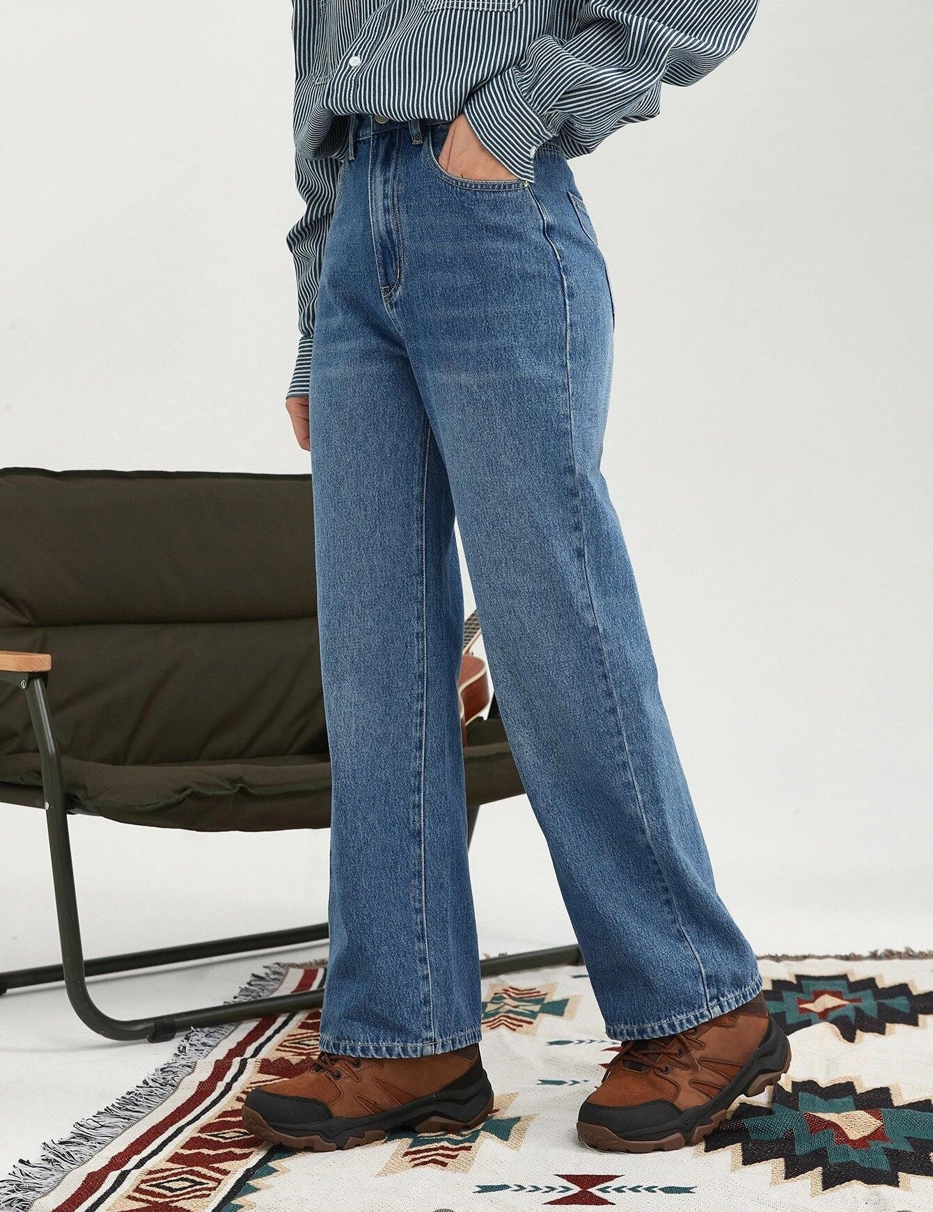 KOTTY Straight Fit Women Blue Jeans 