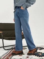 KOTTY Straight Fit Women Blue Jeans 