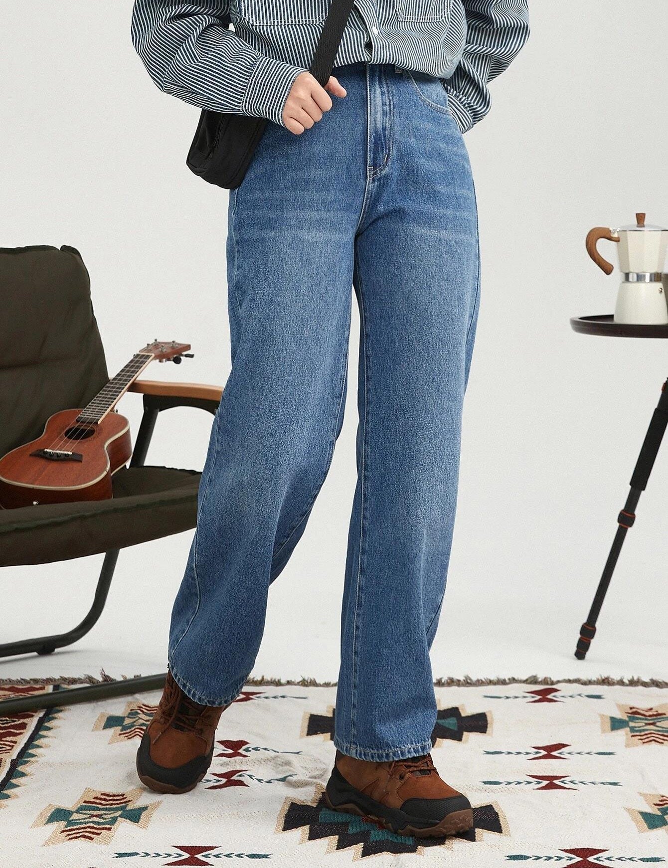 KOTTY Straight Fit Women Blue Jeans 