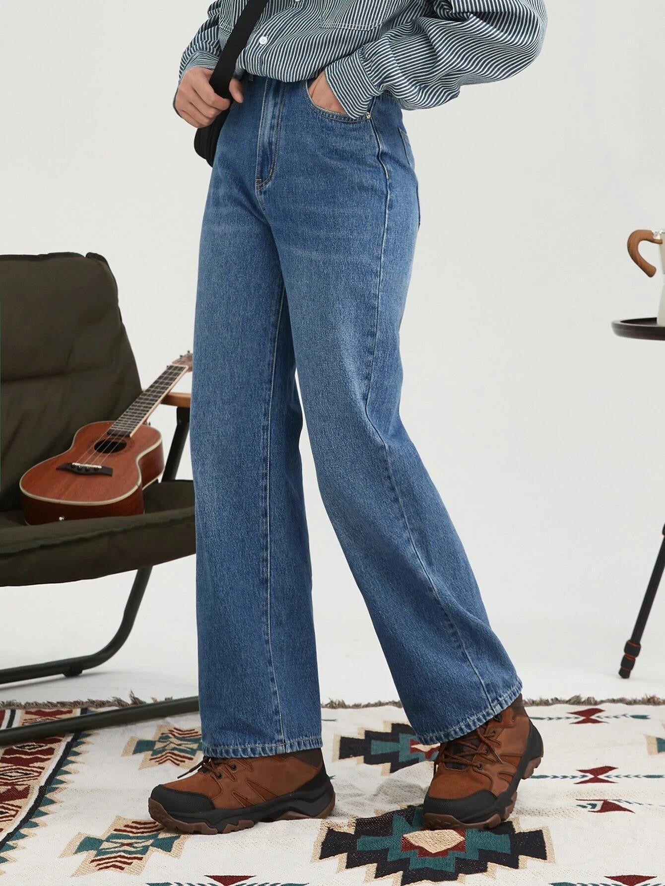 KOTTY Straight Fit Women Blue Jeans 