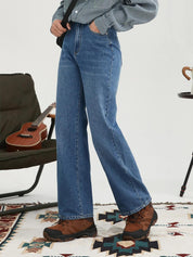 KOTTY Straight Fit Women Blue Jeans 