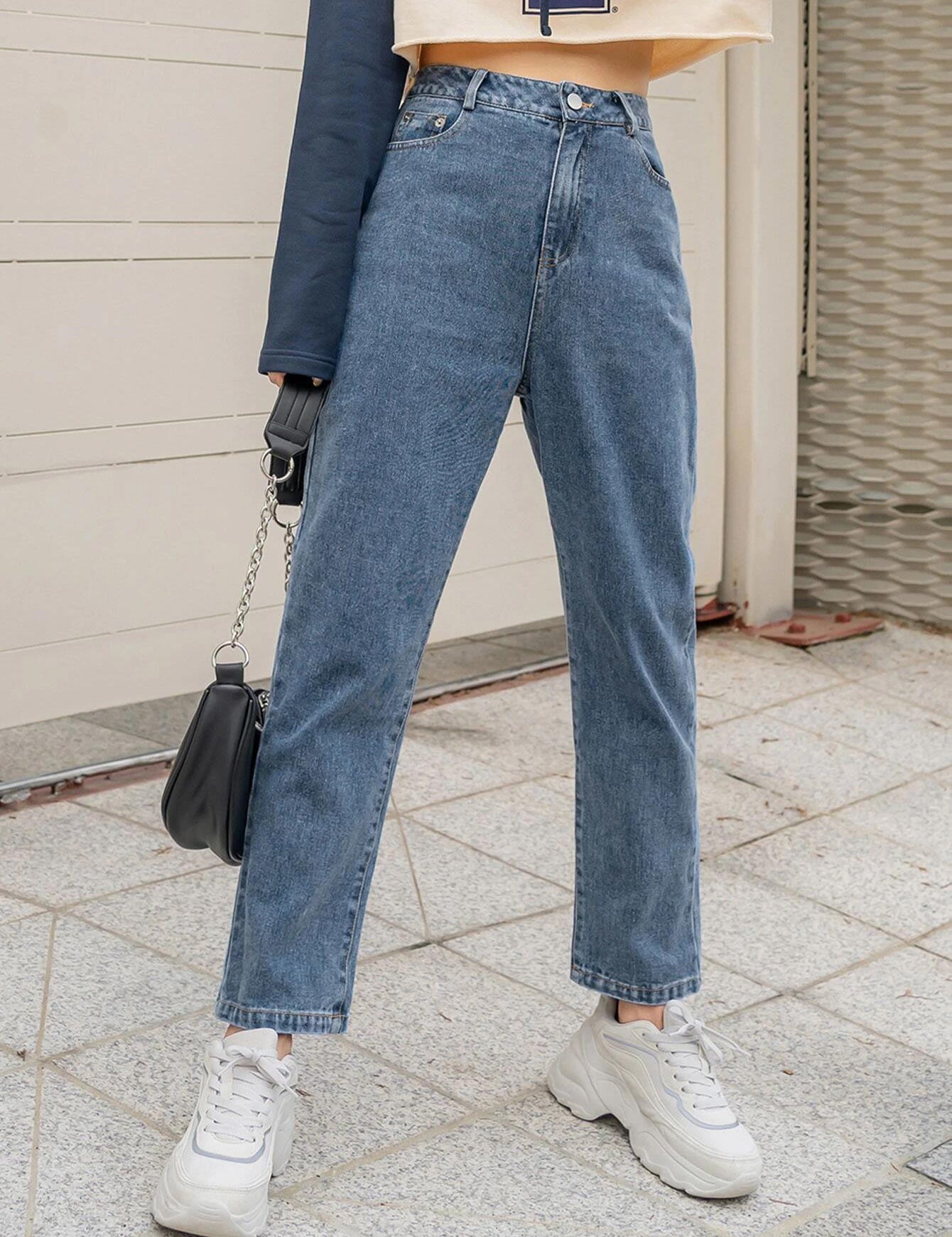 KOTTY Straight Fit Women Blue Jeans 