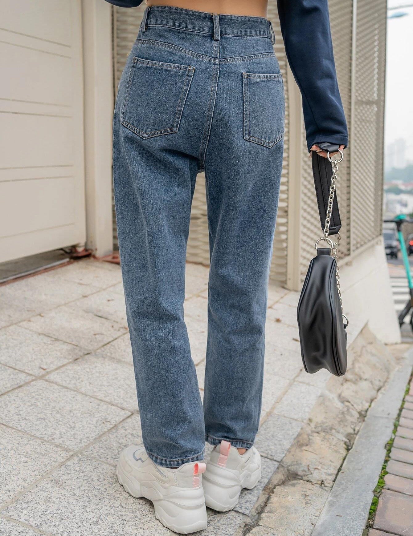 KOTTY Straight Fit Women Blue Jeans 