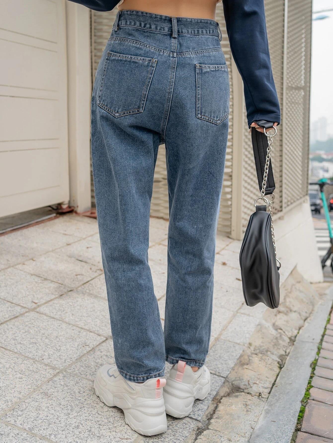 KOTTY Straight Fit Women Blue Jeans 