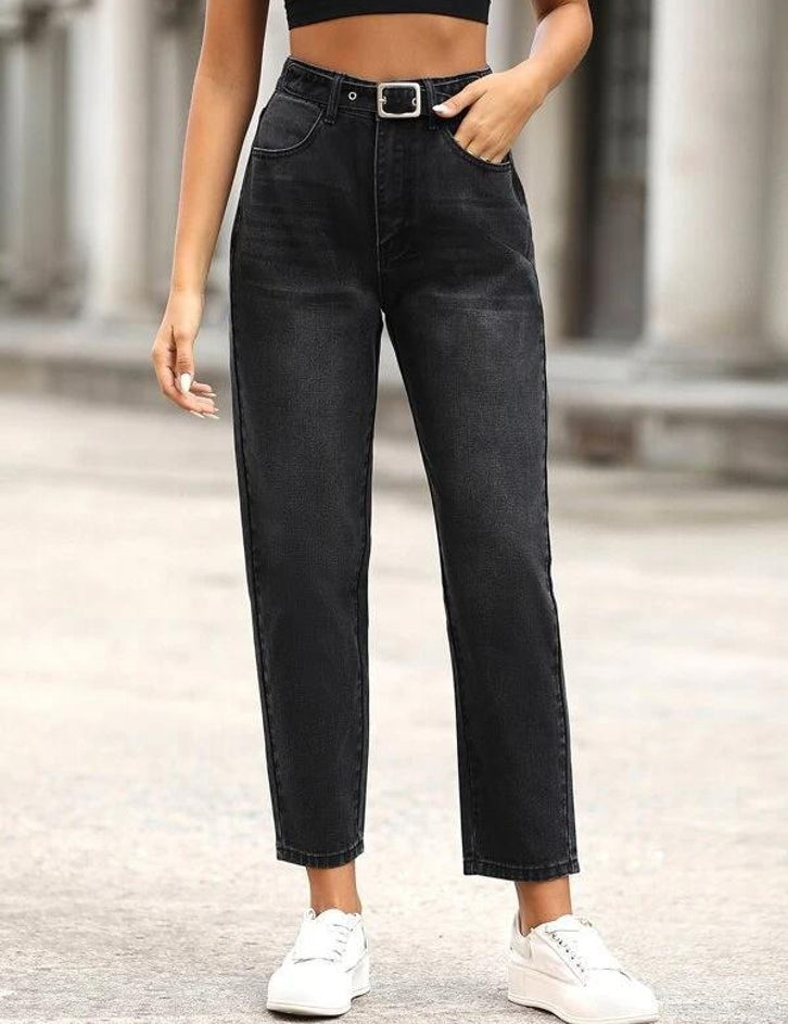 KOTTY Regular Women Black Jeans 