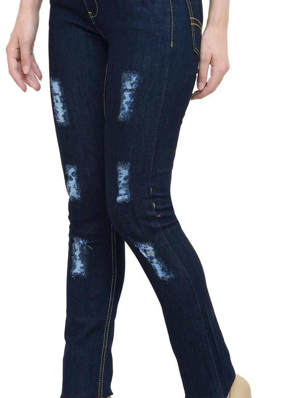 KOTTY Regular Women Dark Blue Jeans 