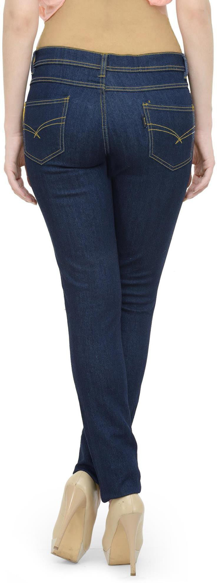 KOTTY Regular Women Dark Blue Jeans 