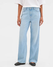 Women"s high-rise Ocean blue Denim jeans