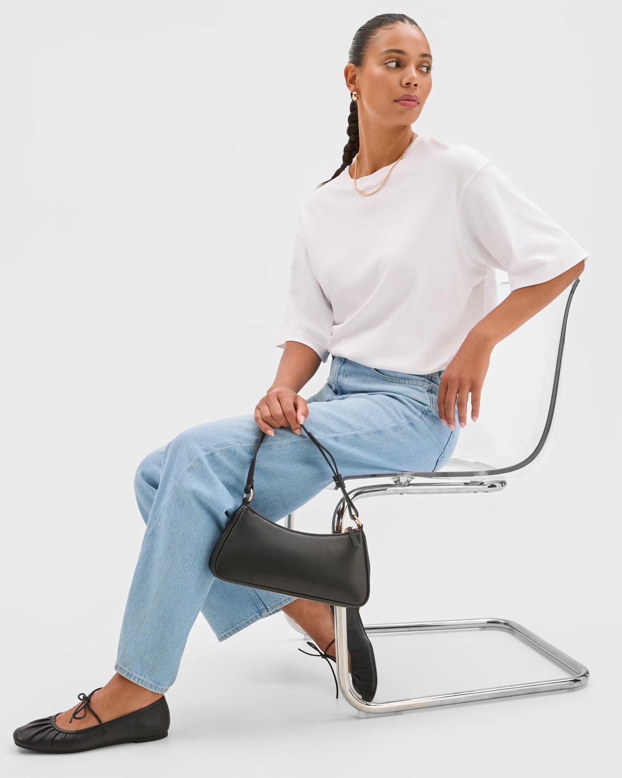 Women"s high-rise Ocean blue Denim jeans