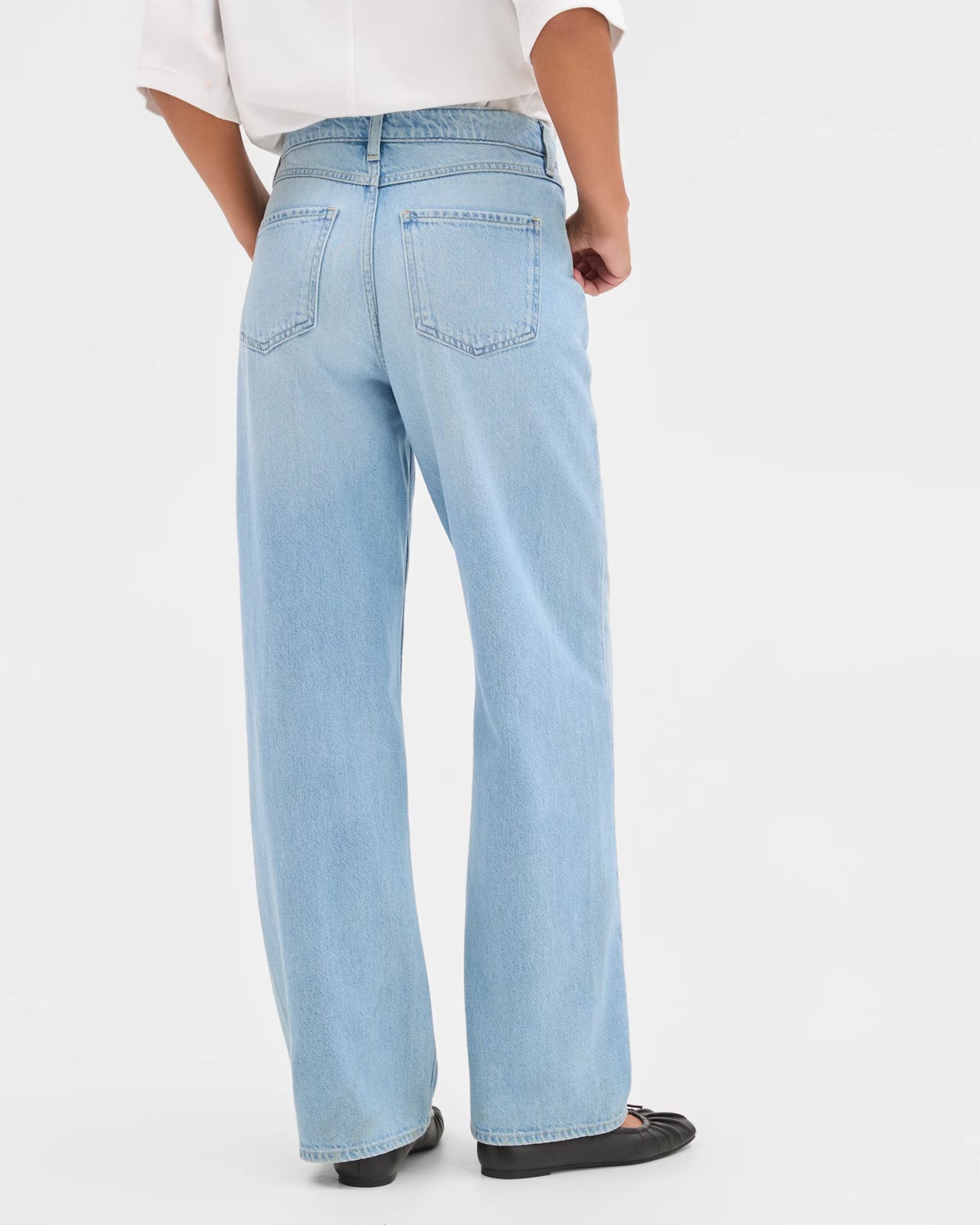 Women"s high-rise Ocean blue Denim jeans