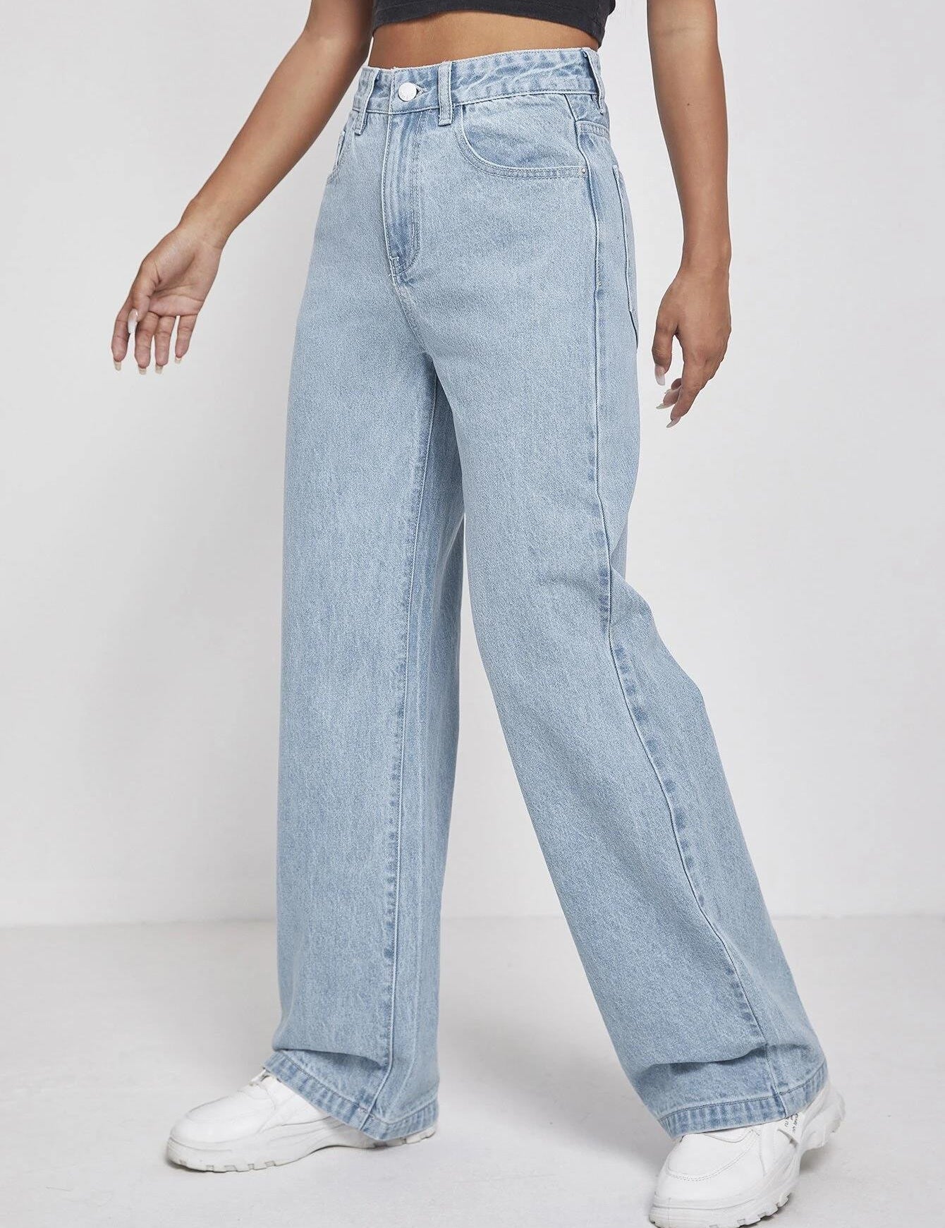 KOTTY Regular Women Light Blue Jeans 