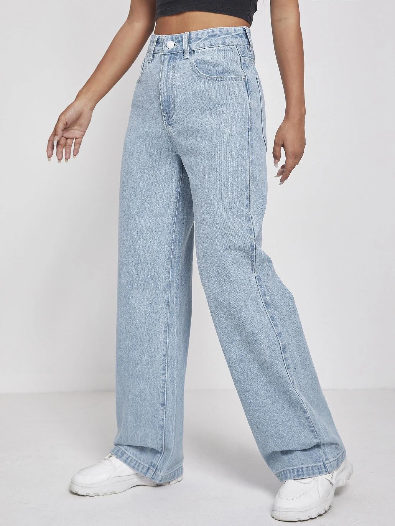 KOTTY Regular Women Light Blue Jeans 