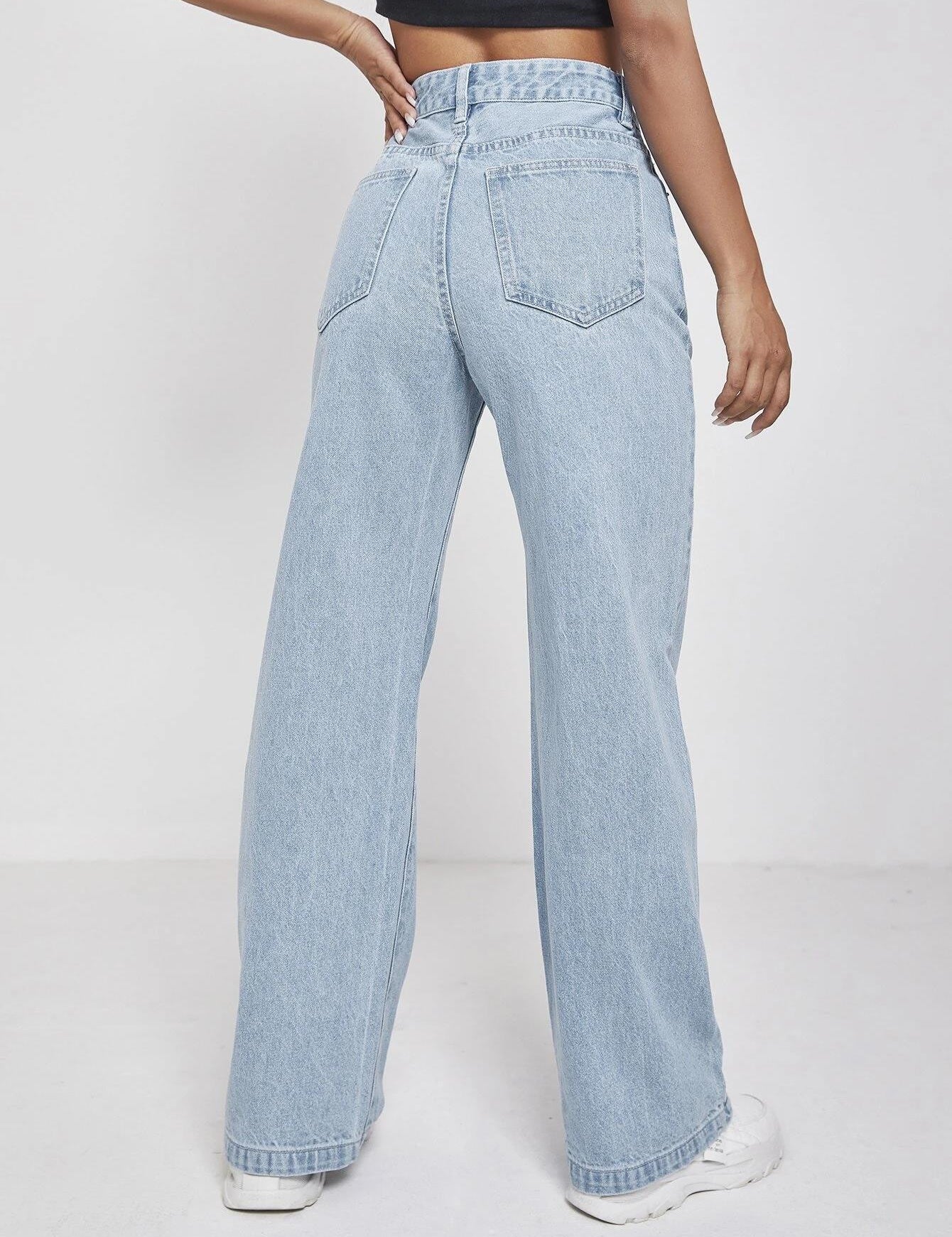 KOTTY Regular Women Light Blue Jeans 