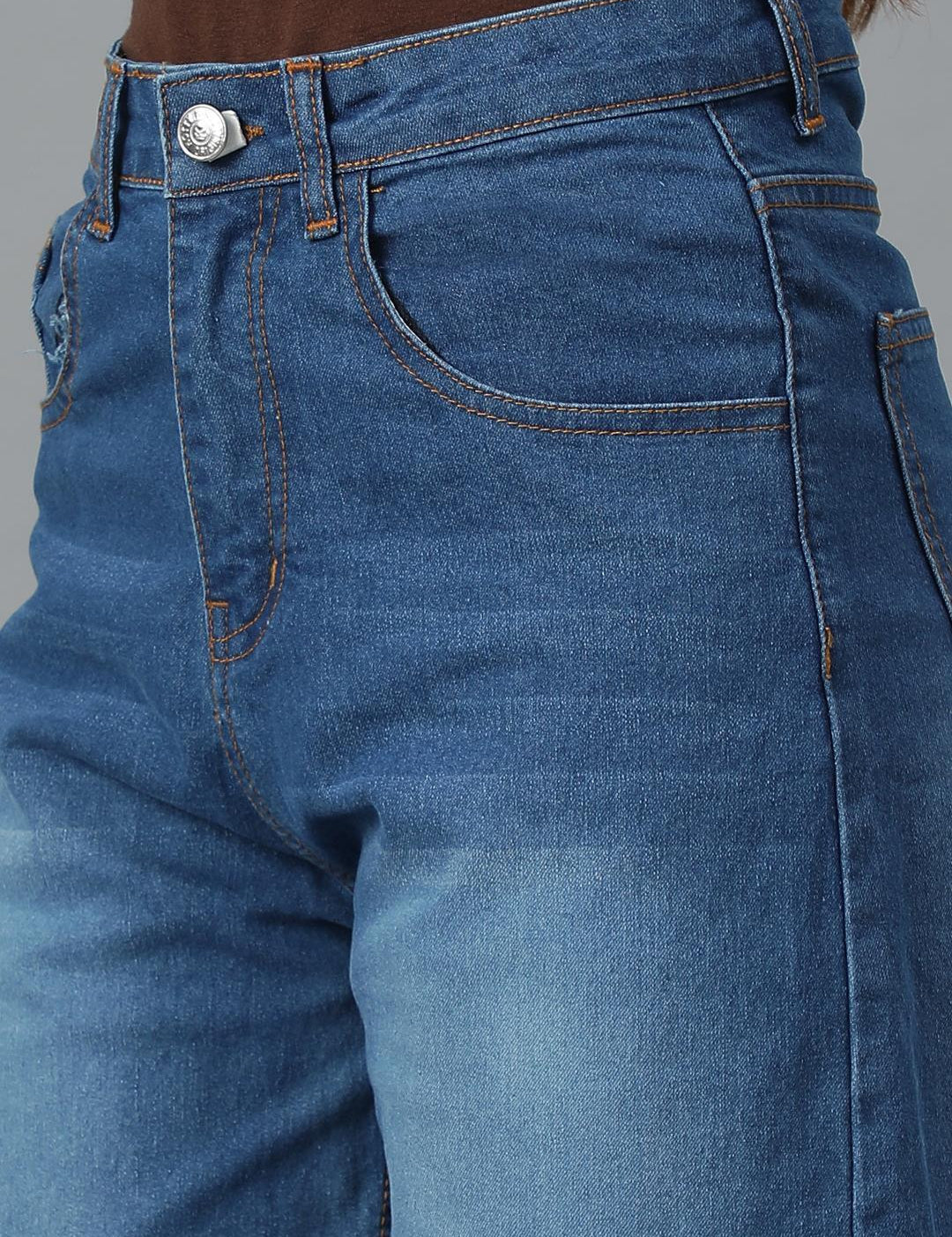 KOTTY Regular Women Dark Blue Jeans 