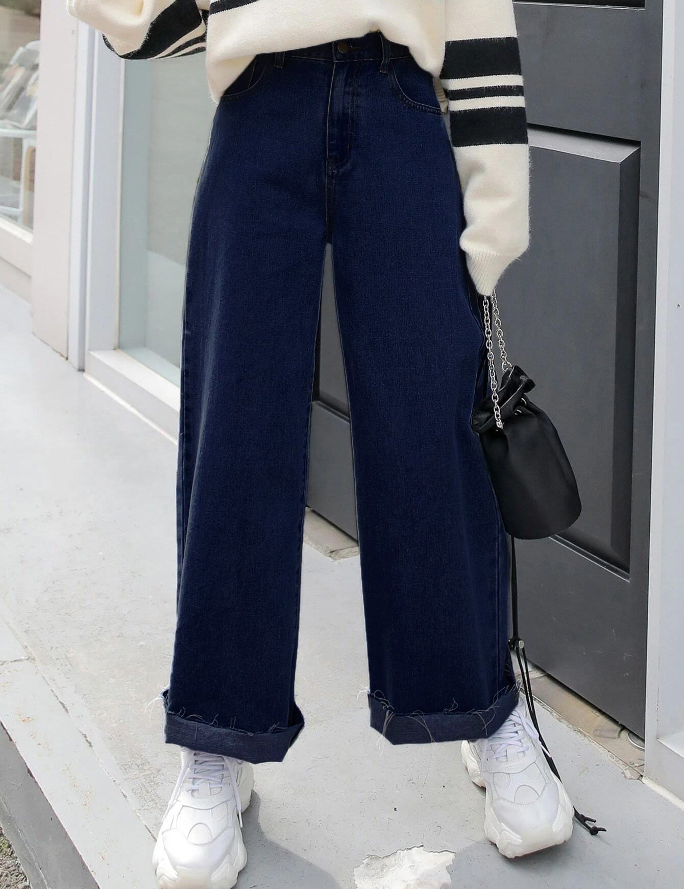 KOTTY Regular Women Dark Blue Jeans 