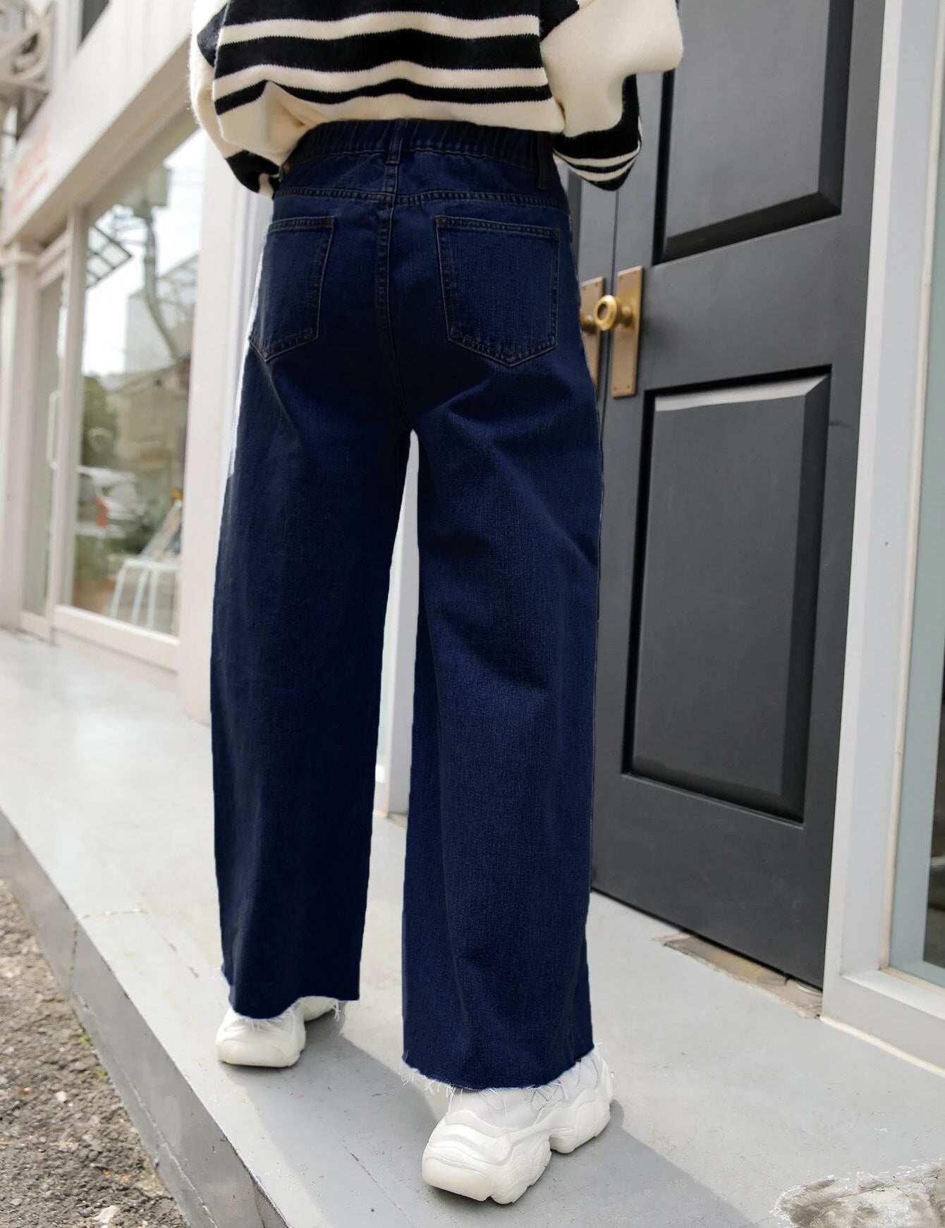 KOTTY Regular Women Dark Blue Jeans 