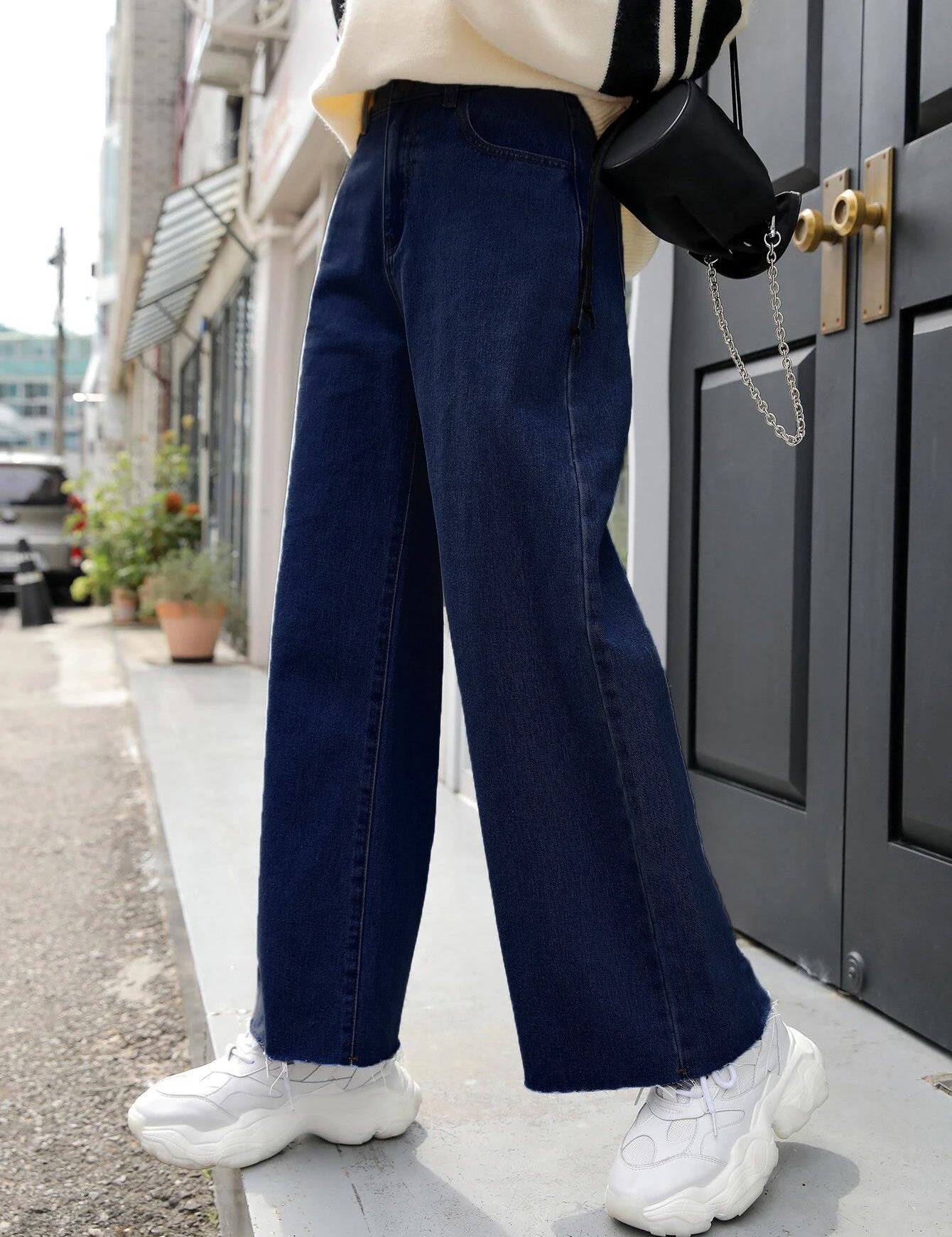KOTTY Regular Women Dark Blue Jeans 