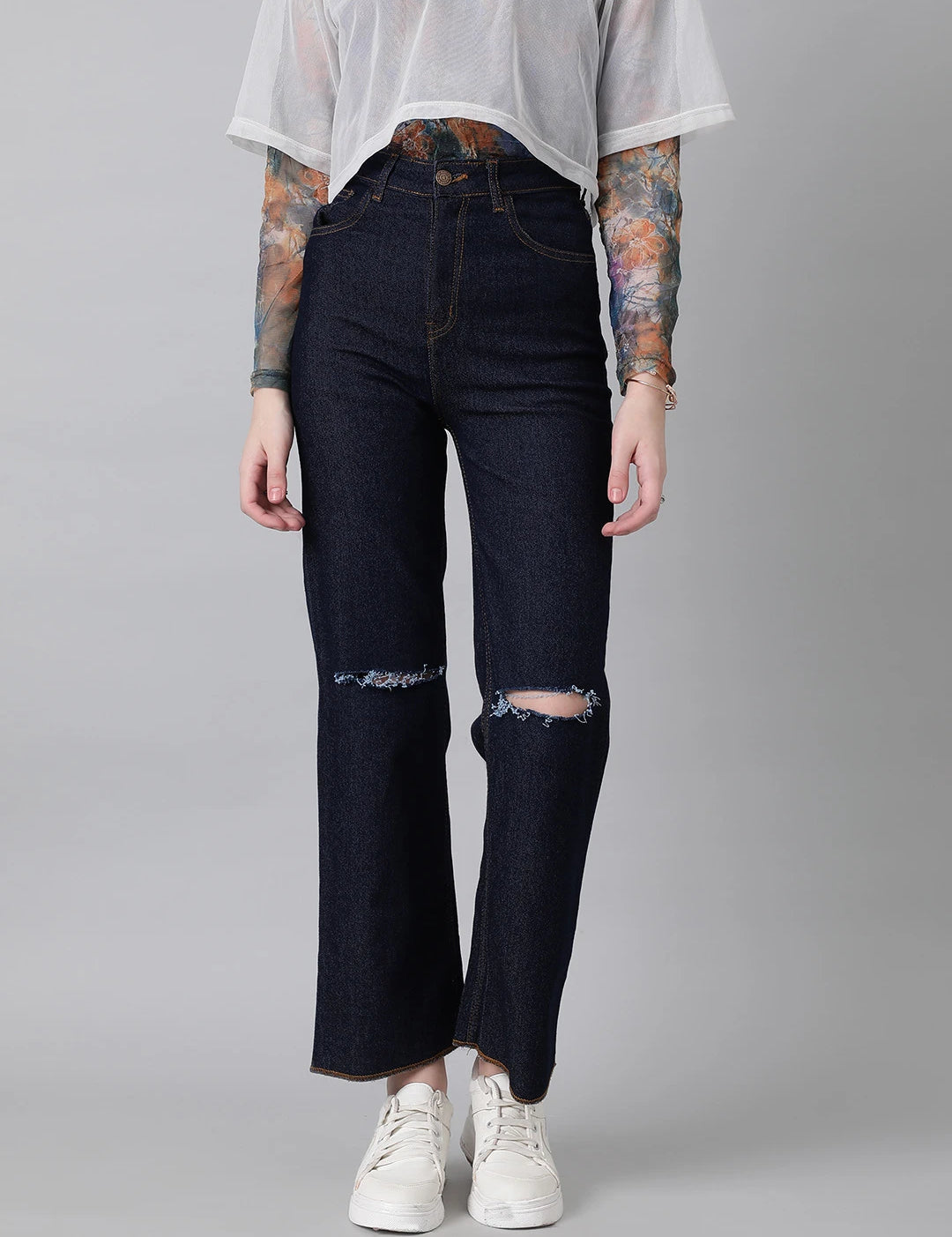 KOTTY Regular Women Black Jeans 