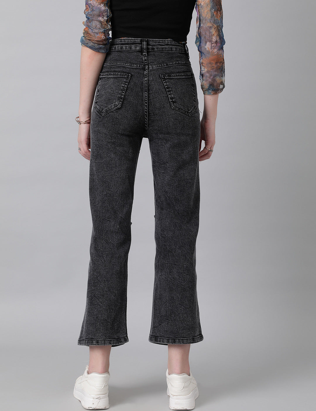 KOTTY Regular Women Black Jeans 