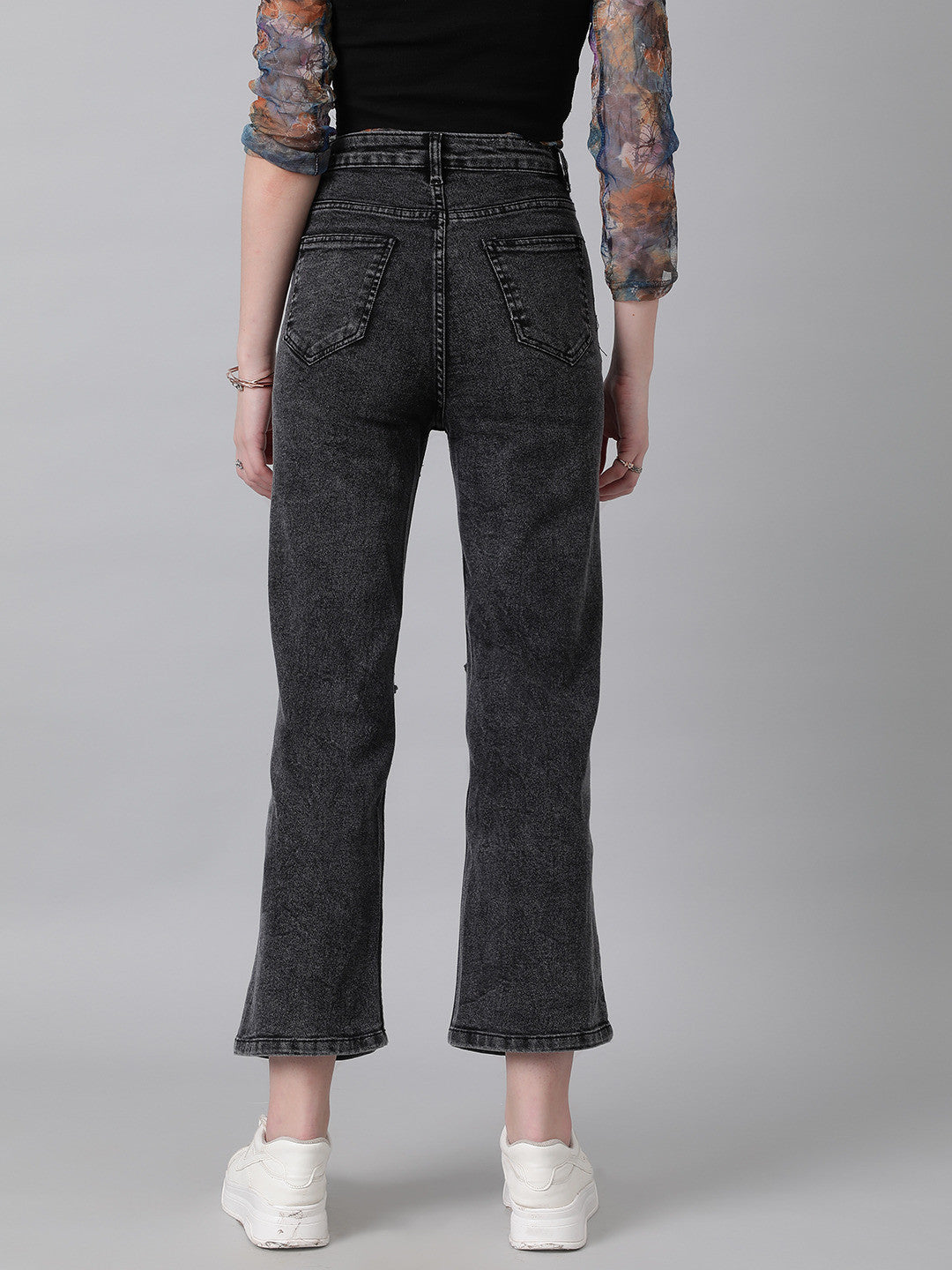 KOTTY Regular Women Black Jeans 