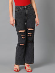 KOTTY Regular Women Black Jeans 