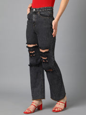 KOTTY Regular Women Black Jeans 